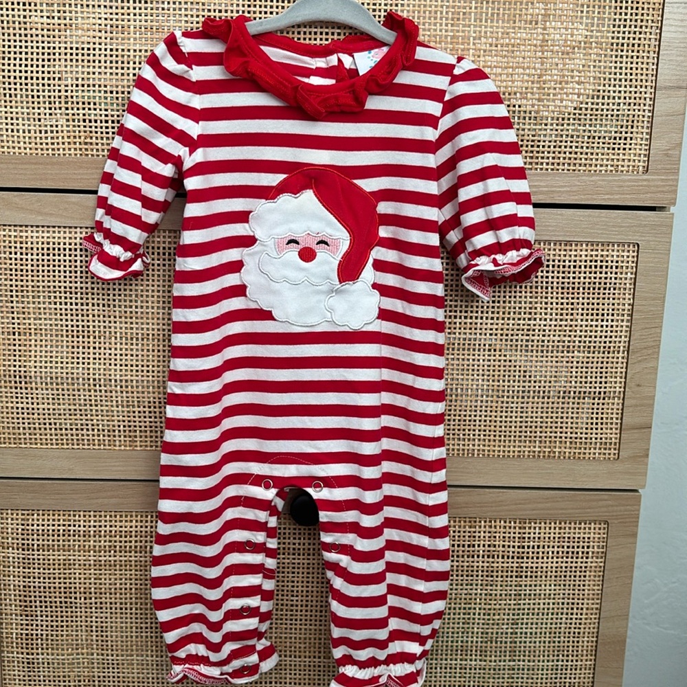 Santa Claus Ruffle Onesie